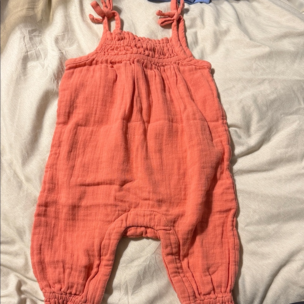 Old Navy Coral Kids Romper